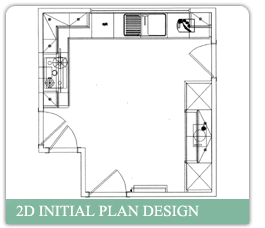 Intial 3D Kicthen Plan